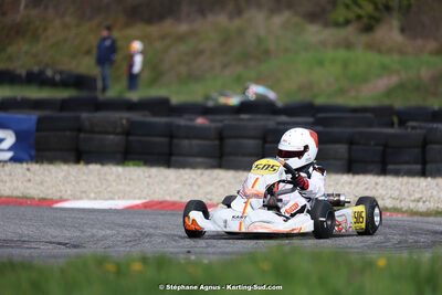 9 & 10/03/2024 : 1ère manche du Championnat du Sud au circuit d’Aigues-Vives (photos Stéphane Agnus) 2024 — karting