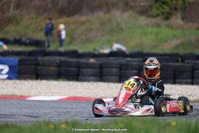 9 & 10/03/2024 : 1ère manche du Championnat du Sud au circuit d’Aigues-Vives (photos Stéphane Agnus) 2024 — karting