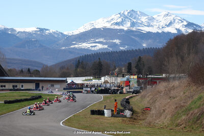 9 & 10/03/2024 : 1ère manche du Championnat du Sud au circuit d’Aigues-Vives (photos Stéphane Agnus) 2024 — karting