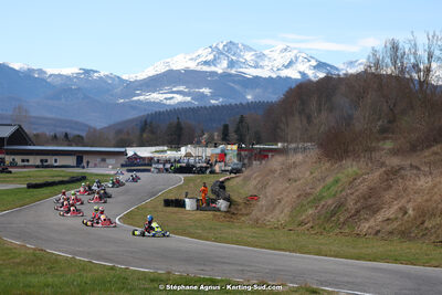 9 & 10/03/2024 : 1ère manche du Championnat du Sud au circuit d’Aigues-Vives (photos Stéphane Agnus) 2024 — karting