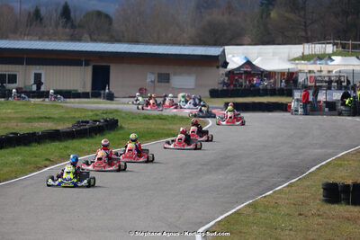 9 & 10/03/2024 : 1ère manche du Championnat du Sud au circuit d’Aigues-Vives (photos Stéphane Agnus) 2024 — karting