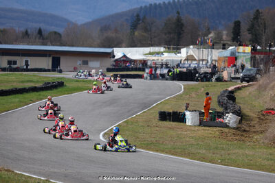 9 & 10/03/2024 : 1ère manche du Championnat du Sud au circuit d’Aigues-Vives (photos Stéphane Agnus) 2024 — karting