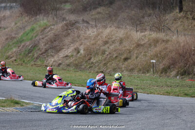 9 & 10/03/2024 : 1ère manche du Championnat du Sud au circuit d’Aigues-Vives (photos Stéphane Agnus) 2024 — karting