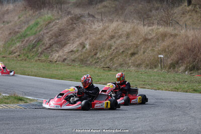 9 & 10/03/2024 : 1ère manche du Championnat du Sud au circuit d’Aigues-Vives (photos Stéphane Agnus) 2024 — karting