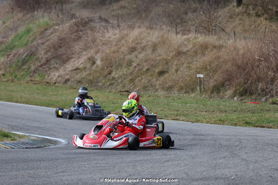9 & 10/03/2024 : 1ère manche du Championnat du Sud au circuit d’Aigues-Vives (photos Stéphane Agnus) 2024 — karting