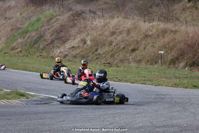 9 & 10/03/2024 : 1ère manche du Championnat du Sud au circuit d’Aigues-Vives (photos Stéphane Agnus) 2024 — karting