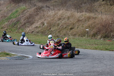 9 & 10/03/2024 : 1ère manche du Championnat du Sud au circuit d’Aigues-Vives (photos Stéphane Agnus) 2024 — karting