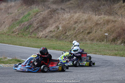 9 & 10/03/2024 : 1ère manche du Championnat du Sud au circuit d’Aigues-Vives (photos Stéphane Agnus) 2024 — karting