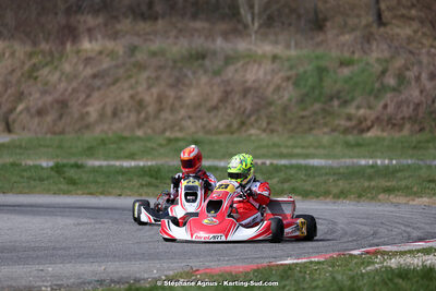 9 & 10/03/2024 : 1ère manche du Championnat du Sud au circuit d’Aigues-Vives (photos Stéphane Agnus) 2024 — karting
