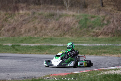 9 & 10/03/2024 : 1ère manche du Championnat du Sud au circuit d’Aigues-Vives (photos Stéphane Agnus) 2024 — karting