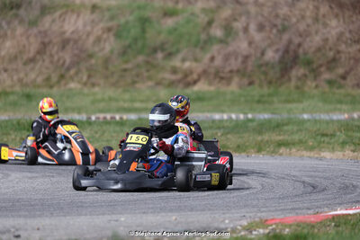 9 & 10/03/2024 : 1ère manche du Championnat du Sud au circuit d’Aigues-Vives (photos Stéphane Agnus) 2024 — karting