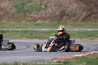 9 & 10/03/2024 : 1ère manche du Championnat du Sud au circuit d’Aigues-Vives (photos Stéphane Agnus) 2024 — karting