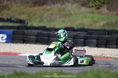9 & 10/03/2024 : 1ère manche du Championnat du Sud au circuit d’Aigues-Vives (photos Stéphane Agnus) 2024 — karting