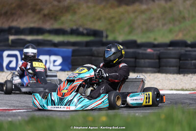 9 & 10/03/2024 : 1ère manche du Championnat du Sud au circuit d’Aigues-Vives (photos Stéphane Agnus) 2024 — karting