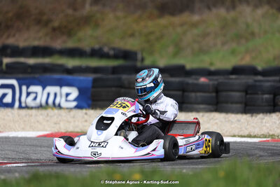 9 & 10/03/2024 : 1ère manche du Championnat du Sud au circuit d’Aigues-Vives (photos Stéphane Agnus) 2024 — karting