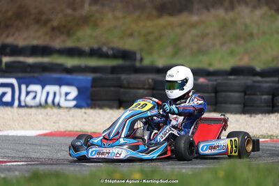 9 & 10/03/2024 : 1ère manche du Championnat du Sud au circuit d’Aigues-Vives (photos Stéphane Agnus) 2024 — karting