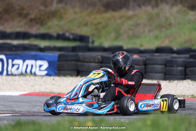 9 & 10/03/2024 : 1ère manche du Championnat du Sud au circuit d’Aigues-Vives (photos Stéphane Agnus) 2024 — karting