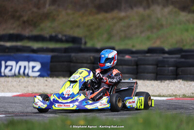 9 & 10/03/2024 : 1ère manche du Championnat du Sud au circuit d’Aigues-Vives (photos Stéphane Agnus) 2024 — karting