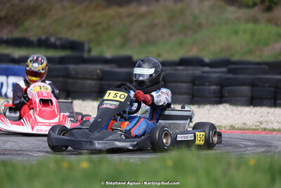 9 & 10/03/2024 : 1ère manche du Championnat du Sud au circuit d’Aigues-Vives (photos Stéphane Agnus) 2024 — karting