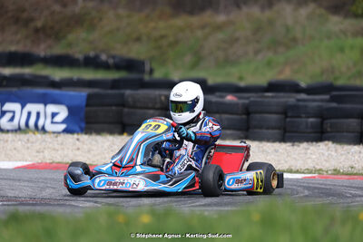 9 & 10/03/2024 : 1ère manche du Championnat du Sud au circuit d’Aigues-Vives (photos Stéphane Agnus) 2024 — karting