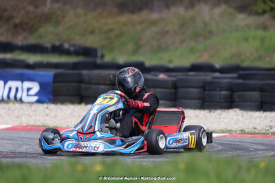 9 & 10/03/2024 : 1ère manche du Championnat du Sud au circuit d’Aigues-Vives (photos Stéphane Agnus) 2024 — karting
