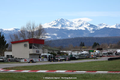 9 & 10/03/2024 : 1ère manche du Championnat du Sud au circuit d’Aigues-Vives (photos Stéphane Agnus) 2024 — karting