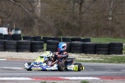 9 & 10/03/2024 : 1ère manche du Championnat du Sud au circuit d’Aigues-Vives (photos Stéphane Agnus) 2024 — karting