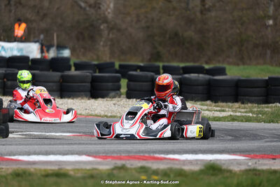 9 & 10/03/2024 : 1ère manche du Championnat du Sud au circuit d’Aigues-Vives (photos Stéphane Agnus) 2024 — karting