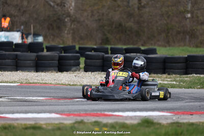 9 & 10/03/2024 : 1ère manche du Championnat du Sud au circuit d’Aigues-Vives (photos Stéphane Agnus) 2024 — karting