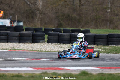 9 & 10/03/2024 : 1ère manche du Championnat du Sud au circuit d’Aigues-Vives (photos Stéphane Agnus) 2024 — karting