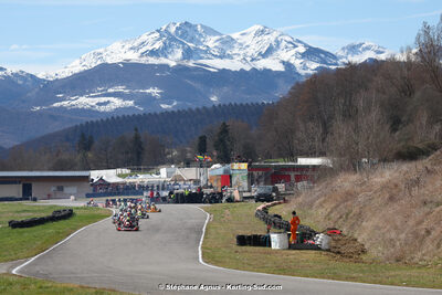 9 & 10/03/2024 : 1ère manche du Championnat du Sud au circuit d’Aigues-Vives (photos Stéphane Agnus) 2024 — karting