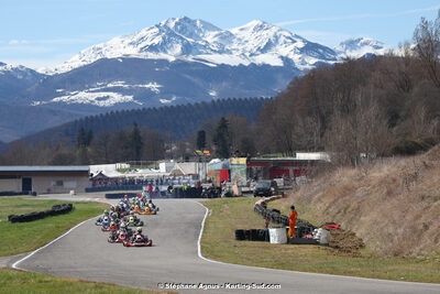 9 & 10/03/2024 : 1ère manche du Championnat du Sud au circuit d’Aigues-Vives (photos Stéphane Agnus) 2024 — karting