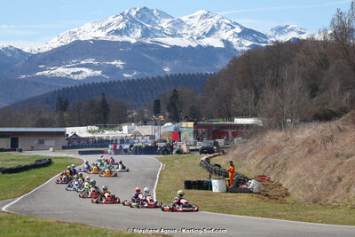 9 & 10/03/2024 : 1ère manche du Championnat du Sud au circuit d’Aigues-Vives (photos Stéphane Agnus) 2024 — karting