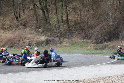 9 & 10/03/2024 : 1ère manche du Championnat du Sud au circuit d’Aigues-Vives (photos Stéphane Agnus) 2024 — karting