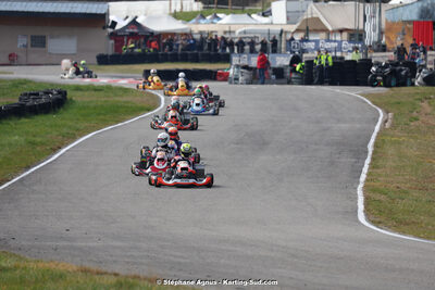 9 & 10/03/2024 : 1ère manche du Championnat du Sud au circuit d’Aigues-Vives (photos Stéphane Agnus) 2024 — karting