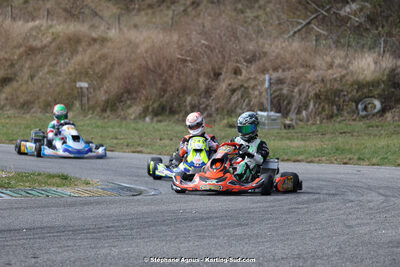 9 & 10/03/2024 : 1ère manche du Championnat du Sud au circuit d’Aigues-Vives (photos Stéphane Agnus) 2024 — karting
