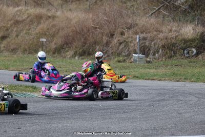 9 & 10/03/2024 : 1ère manche du Championnat du Sud au circuit d’Aigues-Vives (photos Stéphane Agnus) 2024 — karting