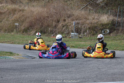 9 & 10/03/2024 : 1ère manche du Championnat du Sud au circuit d’Aigues-Vives (photos Stéphane Agnus) 2024 — karting