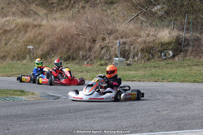 9 & 10/03/2024 : 1ère manche du Championnat du Sud au circuit d’Aigues-Vives (photos Stéphane Agnus) 2024 — karting