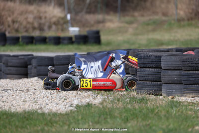 9 & 10/03/2024 : 1ère manche du Championnat du Sud au circuit d’Aigues-Vives (photos Stéphane Agnus) 2024 — karting