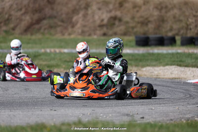 9 & 10/03/2024 : 1ère manche du Championnat du Sud au circuit d’Aigues-Vives (photos Stéphane Agnus) 2024 — karting