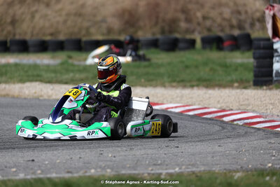 9 & 10/03/2024 : 1ère manche du Championnat du Sud au circuit d’Aigues-Vives (photos Stéphane Agnus) 2024 — karting