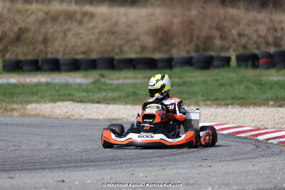 9 & 10/03/2024 : 1ère manche du Championnat du Sud au circuit d’Aigues-Vives (photos Stéphane Agnus) 2024 — karting