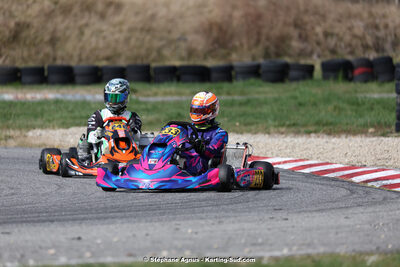 9 & 10/03/2024 : 1ère manche du Championnat du Sud au circuit d’Aigues-Vives (photos Stéphane Agnus) 2024 — karting