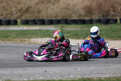 9 & 10/03/2024 : 1ère manche du Championnat du Sud au circuit d’Aigues-Vives (photos Stéphane Agnus) 2024 — karting