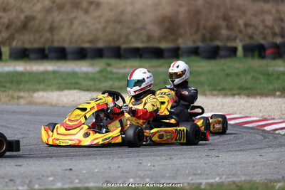 9 & 10/03/2024 : 1ère manche du Championnat du Sud au circuit d’Aigues-Vives (photos Stéphane Agnus) 2024 — karting