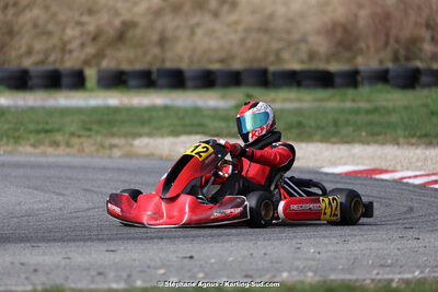 9 & 10/03/2024 : 1ère manche du Championnat du Sud au circuit d’Aigues-Vives (photos Stéphane Agnus) 2024 — karting