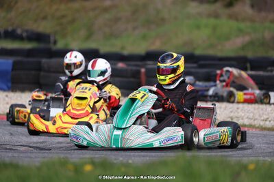 9 & 10/03/2024 : 1ère manche du Championnat du Sud au circuit d’Aigues-Vives (photos Stéphane Agnus) 2024 — karting