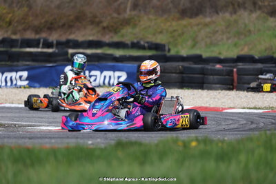 9 & 10/03/2024 : 1ère manche du Championnat du Sud au circuit d’Aigues-Vives (photos Stéphane Agnus) 2024 — karting