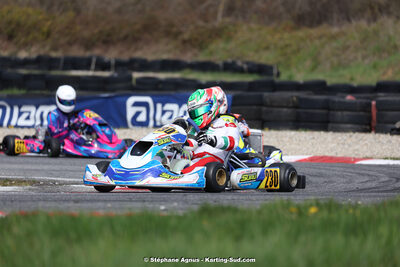 9 & 10/03/2024 : 1ère manche du Championnat du Sud au circuit d’Aigues-Vives (photos Stéphane Agnus) 2024 — karting